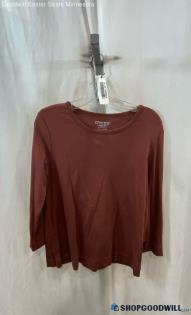 Chico's Women's Brown Sweatshirt - Sz M