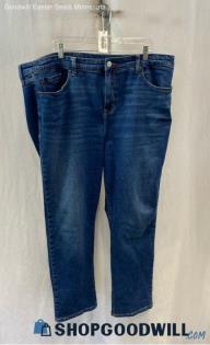 Torrid Women's Dark Wash Blue Slim Straight Jeans - Sz 20