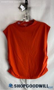 Athleta Women's Orange T-Shirt - Sz XL