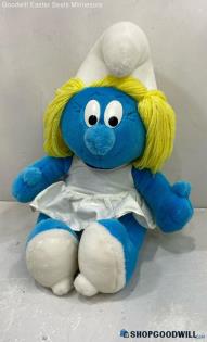 The Smurfs 1999 Plush Smurfette 12" Seated Doll