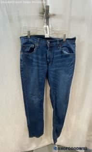 Levi's Men's Dark Blue Washed 559 Relaxed Straight Jeans - Sz 33x34