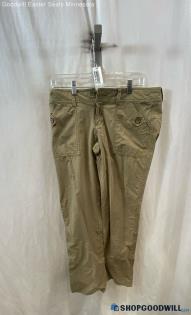 Marmot Women's Taupe Beige Slant Pocket Ankle Pants - Sz 10