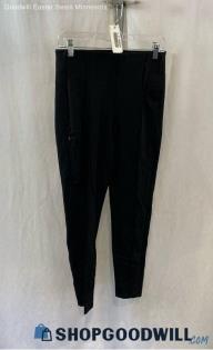 Athleta Women's Black Skinny Pleated Tech Pants - Sz 8