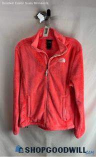 The North Face Women's Pink Fleece Jacket - Sz M