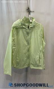 Columbia Women's Sage Green Windbreaker Jacket - Sz XXL