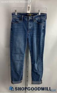 Lucky Brand Women's Blue Relaxed Skinny Jeans - Sz 4