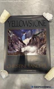 "Yellowstone" Christine Fancher Signed 22"x28" Grand Canyon Nature Photo Poster