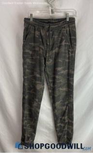 Athleta Women's Gray Camo Cotton Pants - Sz 4T