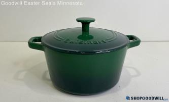 Cuisinart Green Round Enameled Cast Iron 3qt. Dutch Oven