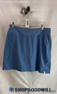 Athleta Women's Light Blue Pull on Tech Skort - Sz 10