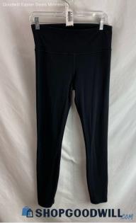 Athleta Women's Black Soft Knit 7/8 Leggings - Sz MT