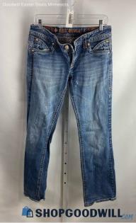 Rock Revival Women's Blue Medium Washed Bootcut Jeans - Sz 31