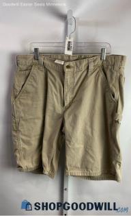 Carhartt Men's Khaki Beige Cargo Shorts - Sz 38