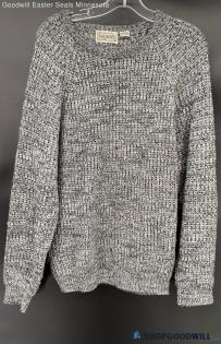 Segments Men's Grey Blend Acrylic Sweater - Sz M