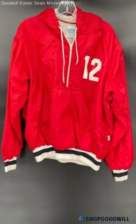 Hooter Sportswear Men's Red Nylon Jacket - Sz L