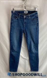 Paige Women's Dark Wash Skinny Jeans - Sz 26