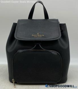 Kate Spade Darcy Black Backpack Womens Leather