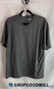 REI Men's Charcoal T-Shirt - Sz L