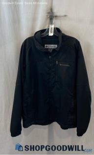 Columbia Men's Black Polyester Jacket - Sz L