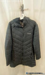 Columbia Women's Black Puffer Polyester Jacket - Sz L