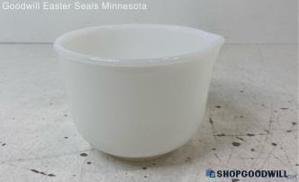 Sunbeam Glasbake White Mixing Bowl