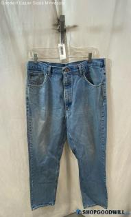 Carhartt Men's Blue Straight Jeans - Sz 38x34