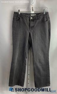 Chico's Women's Gray Bootcut Jeans - Sz 6