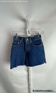 NWT Lucky Brand Women's Blue Traveler Shorts - Sz 00/24