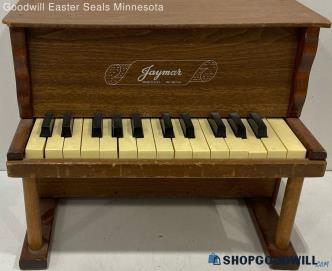 Vintage Working Jaymar Childs Wood Piano 25 Keys