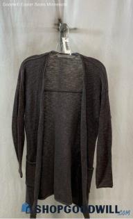 Athleta Women's Taupe Open Cardigan - Sz S