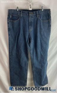 Carhartt Men's Blue Straight Jean - Sz 40