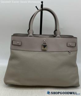 Michael Kors Gramercy Gray Satchel/Top Handle Bag Womens Leather