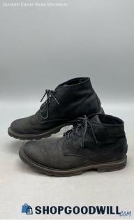 Sorel Men's Madson Black Leather Chukka Boots Sz 10