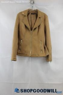 Ivanka Trump Women's Brown Suede Jacket SZ M