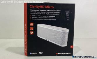 Monster Clarity HD Micro Speaker IOB Tested