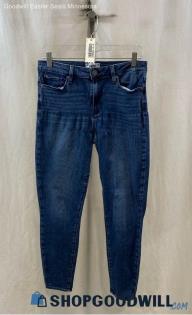 Paige Women's Dark Wash Blue Skinny Jeans - Sz 29