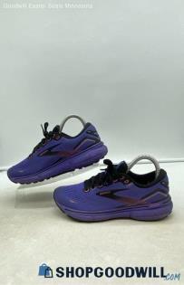 Brooks Women's Ghost 15 Purple Mesh Running Shoes Sz 6