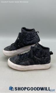 Adidas Women's Lifestyle Bravada 2.0 Black Canvas Platform Sneakers Sz 10