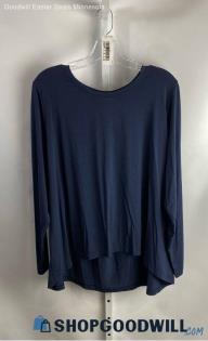 Athleta Women's Blue Long Sleeve Shirt - Sz XL