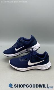 Nike Men's Revolution 6 NN Navy Mesh Sneakers Sz 10.5