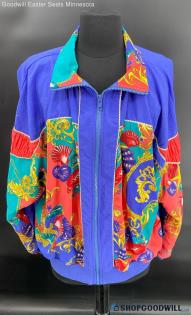 Silver Threads women's Polyester (80's) LWT jacket - Sz L