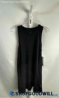 NWT Athleta Women's Black Sheer Active Shift Dress - Sz XS