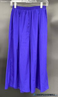 Susan Graver Women's Blue/Purple Polyester pants - Sz L