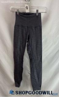 Lululemon Women's Charcoal Active Leggings - Sz 2