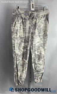 Athleta Women's Gray Patterned Pull on Sweatpant Jogger - Sz 8