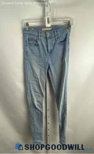 Levi's Women's Light Blue High-Rise Skinny Jeans - Sz 24