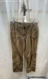 Chico's Women's Pale Brown Cargo Pants - Sz 10