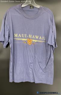 Maui-Hawaii Graphic T-shirt by Islander x shirt - Sz L