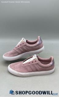 Adidas Women's Vulc Raid3r Mauve Faux Suede Sneakers Sz 10