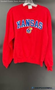 Champion ECO Fleece Kansas Red LS Sweatshirt - Sz S